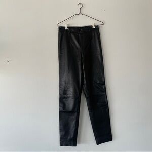 Neto Vintage Black Leather Pants Women’s 8